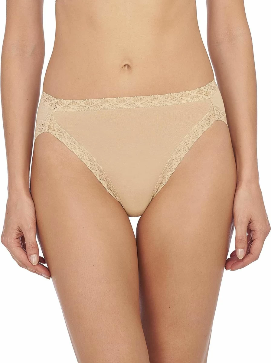 Natori Women's Bliss French Cut Panty - Comfortable Underwear for Everyday Wear