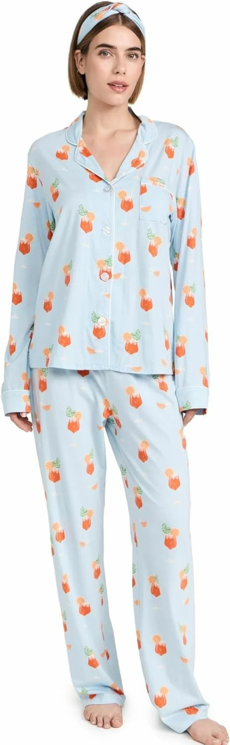 PJ Salvage Women's Playful Print Pajama Set - Soft & Comfortable Loungewear for Cozy Nights