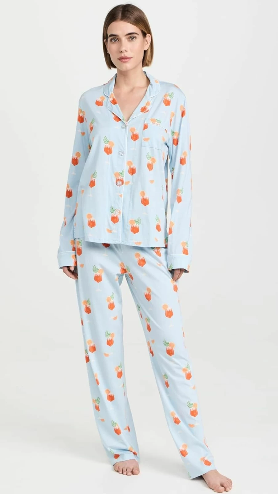 PJ Salvage Women's Playful Print Pajama Set - Soft & Comfortable Loungewear for Cozy Nights