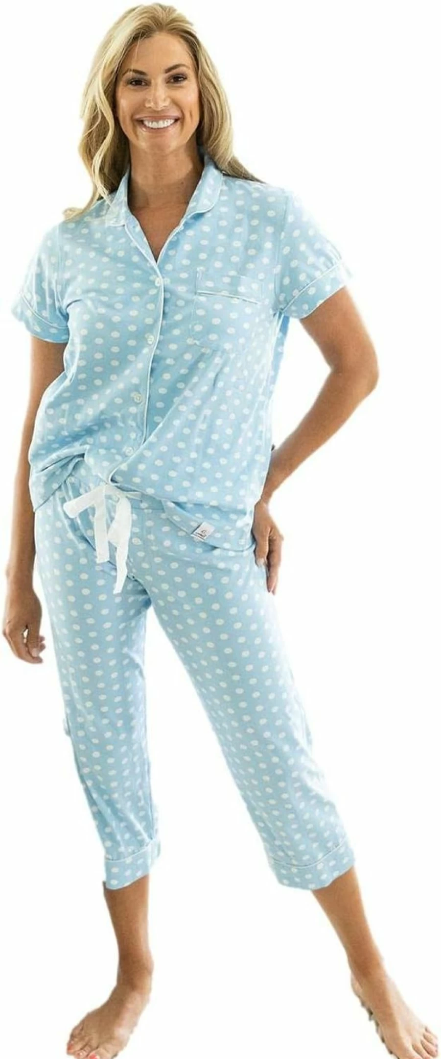 Gownies Post-Surgery Recovery Pajamas With Drain Pockets for Mastectomy & Tummy Tuck Patients