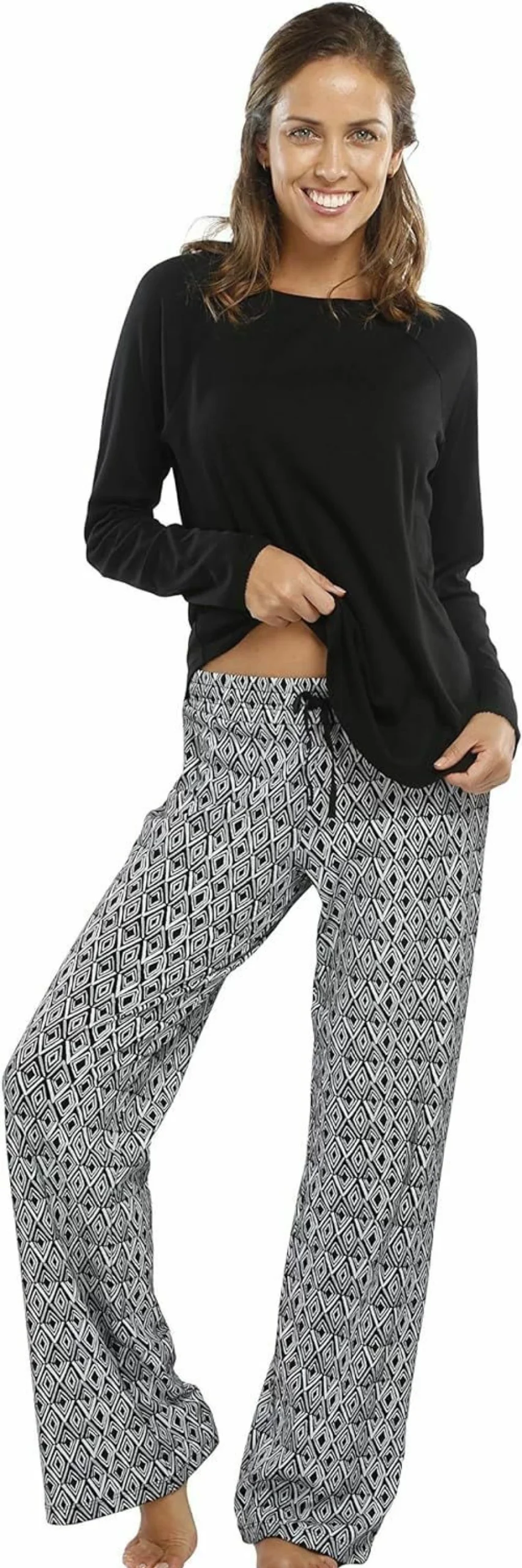 "Jijamas Women's Pajama Set - Ultra Soft Pima Cotton Sleepwear for Comfort & Relaxation"