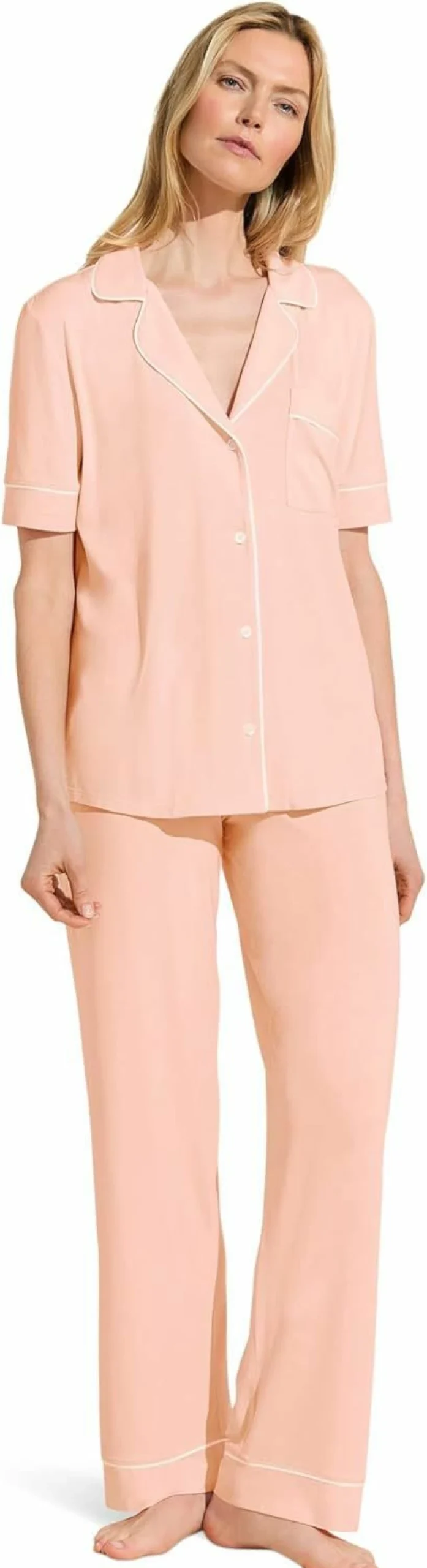 Eberjey Women's Gisele Short Sleeve Pajama Set - Soft Sleepwear & Loungewear