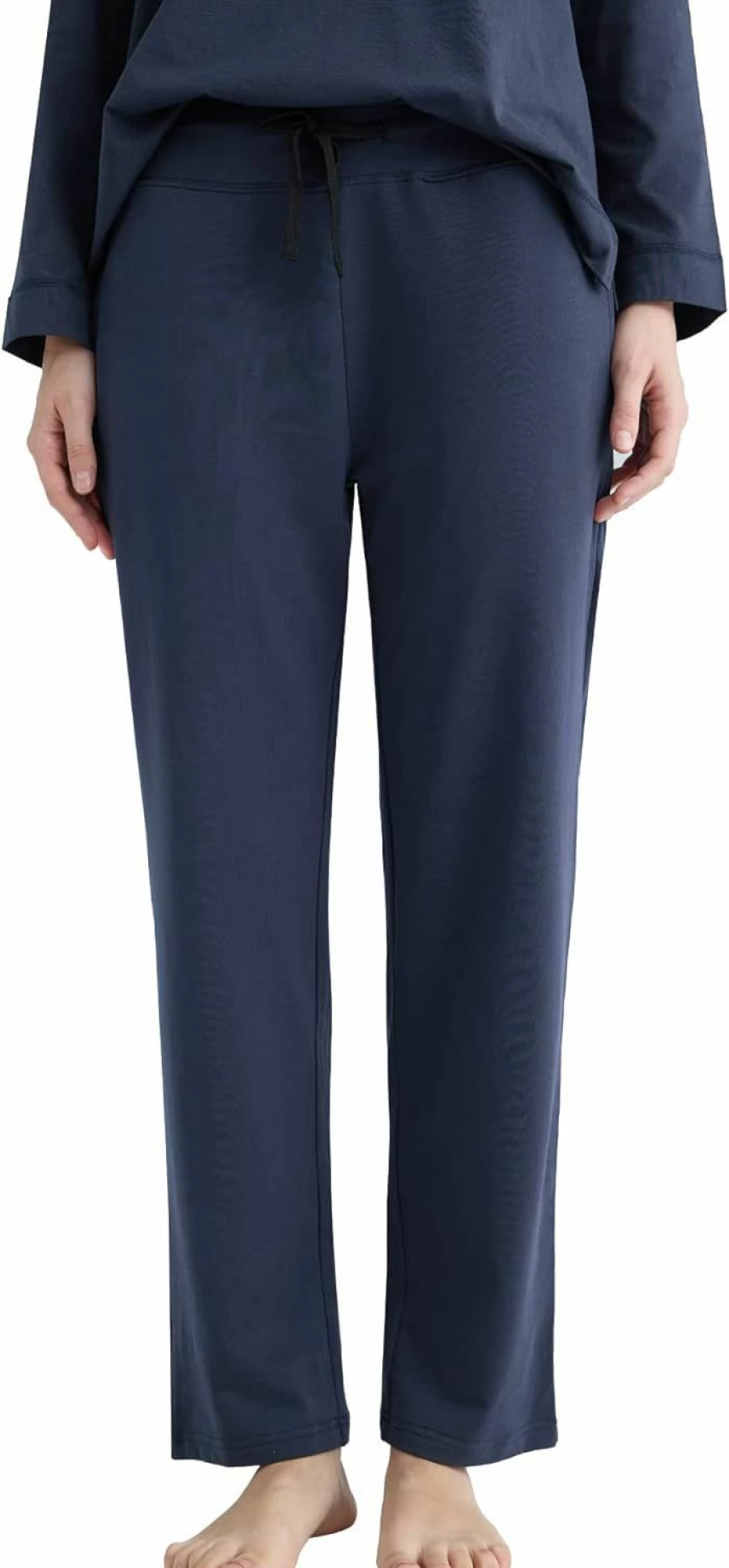 Amazon Women's Petite Cotton Lounge Pants with Pockets - Comfortable Casual Sleepwear