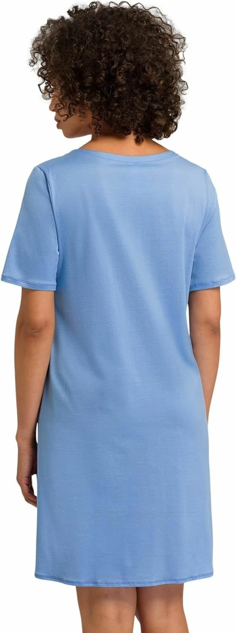 HANRO Luxury Cotton Short Sleeve Shirt for Men - Premium Deluxe Big Fit Casual Top