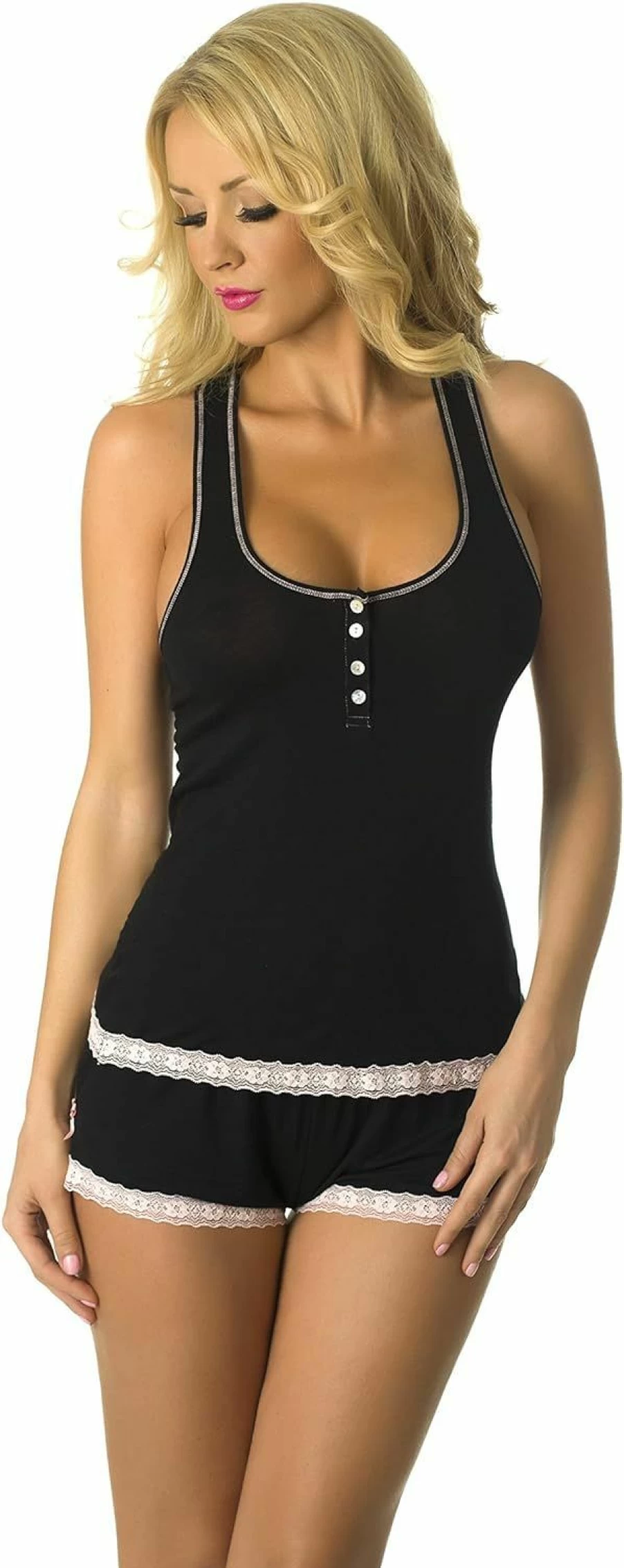 Velvet Kitten Women's Sexy Short Pajama Set - Camisole Sleepwear for Comfort & Style