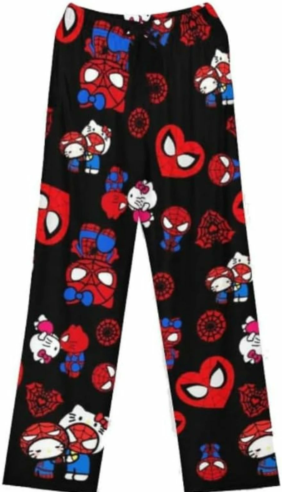 "EDPTRVU Anime Cartoon Print Pajama Pants for Women & Men - Comfortable Sleepwear Lounge Pants"