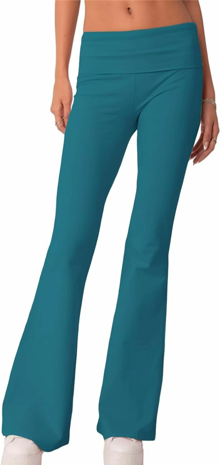 Lybiogs Women's High-Waisted Flare Leggings - Bootcut Yoga Pants for Lounge & Workout 2024