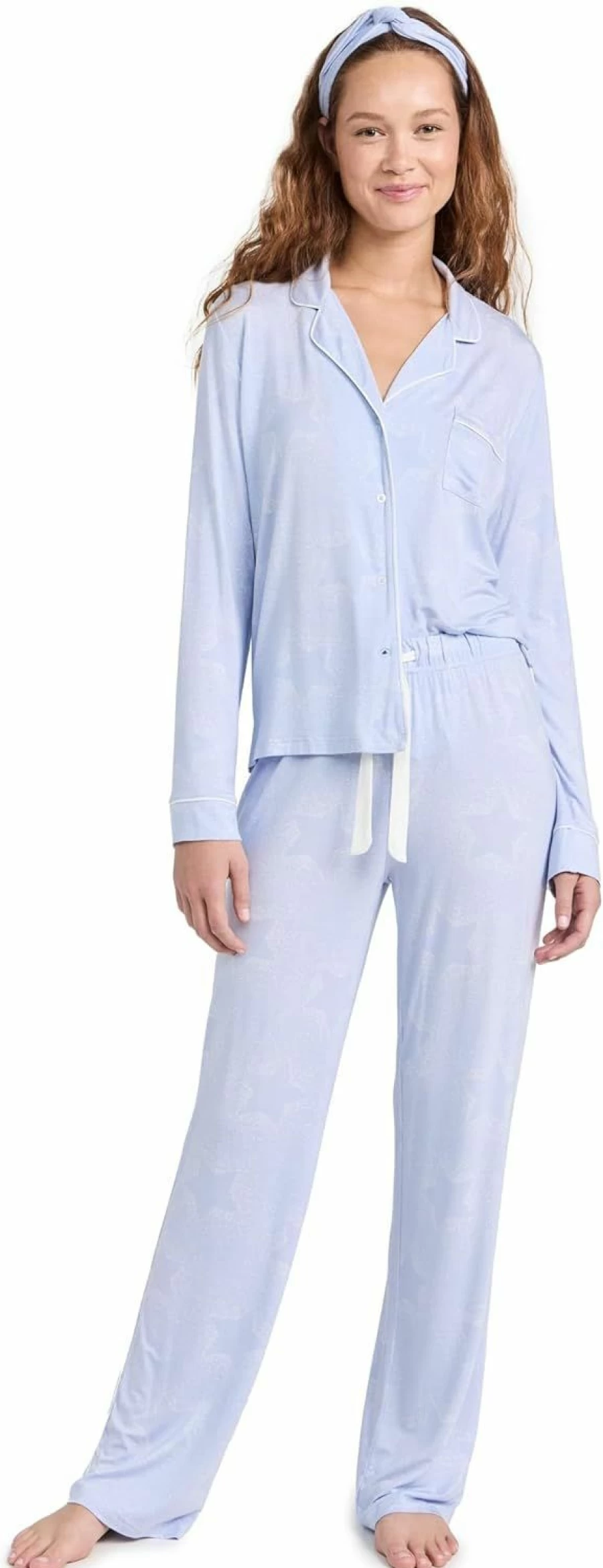 PJ Salvage Women's Twinkle Star Pajama Set - Cozy Loungewear for Comfort & Style