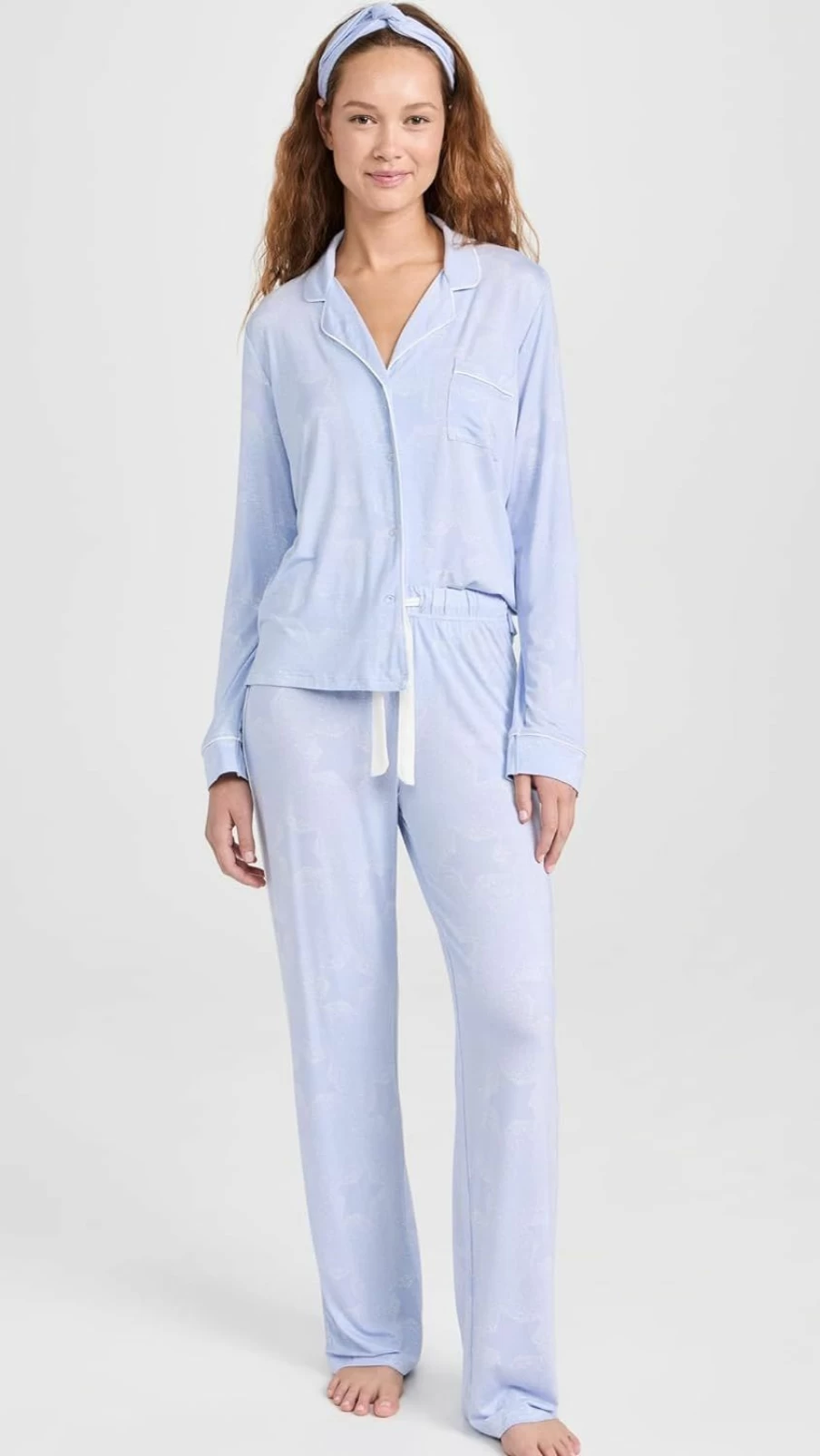 PJ Salvage Women's Twinkle Star Pajama Set - Cozy Loungewear for Comfort & Style