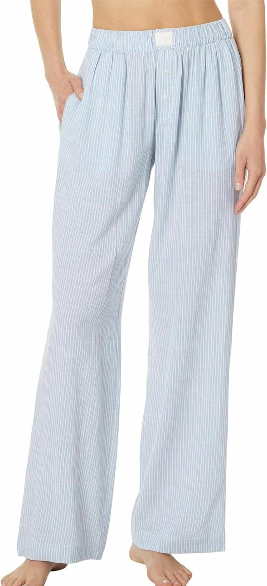 Eberjey Women's Nautico Boxer Pajama Shorts - Comfortable Sleepwear & Lounge Bottoms