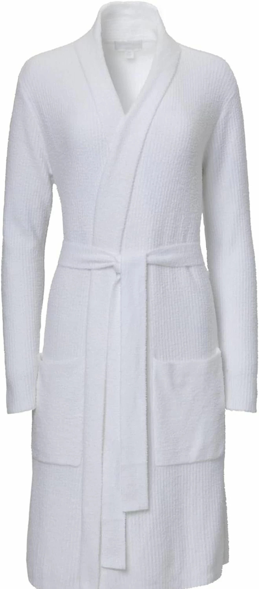 Barefoot Dreams Cozychic Lite Ribbed Robe - Ultra Soft Lightweight Lounge Robe for Women