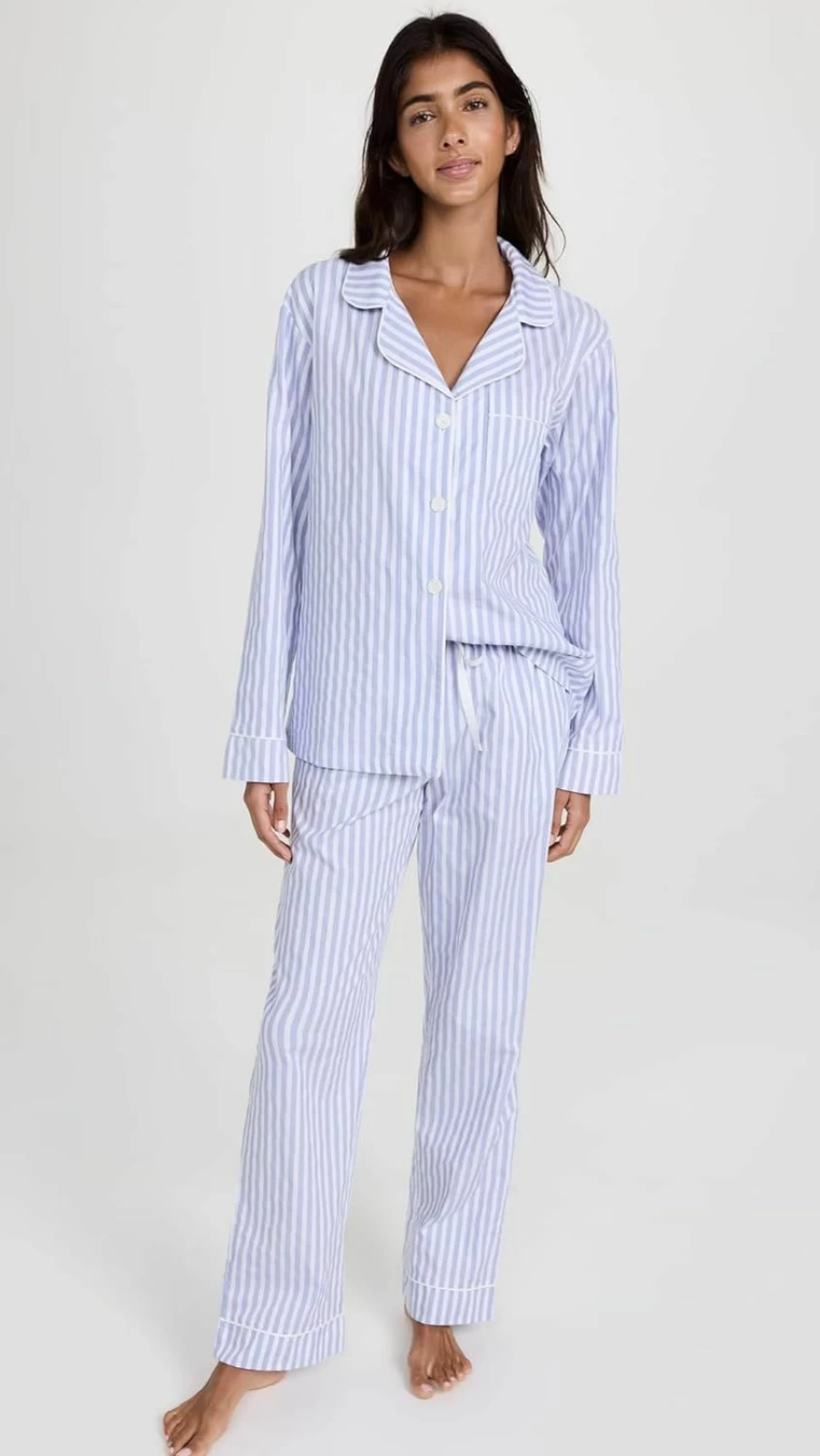 BedHead Pajamas Women's Classic Striped Sleepwear Set - Comfortable Cotton Pajamas for Women