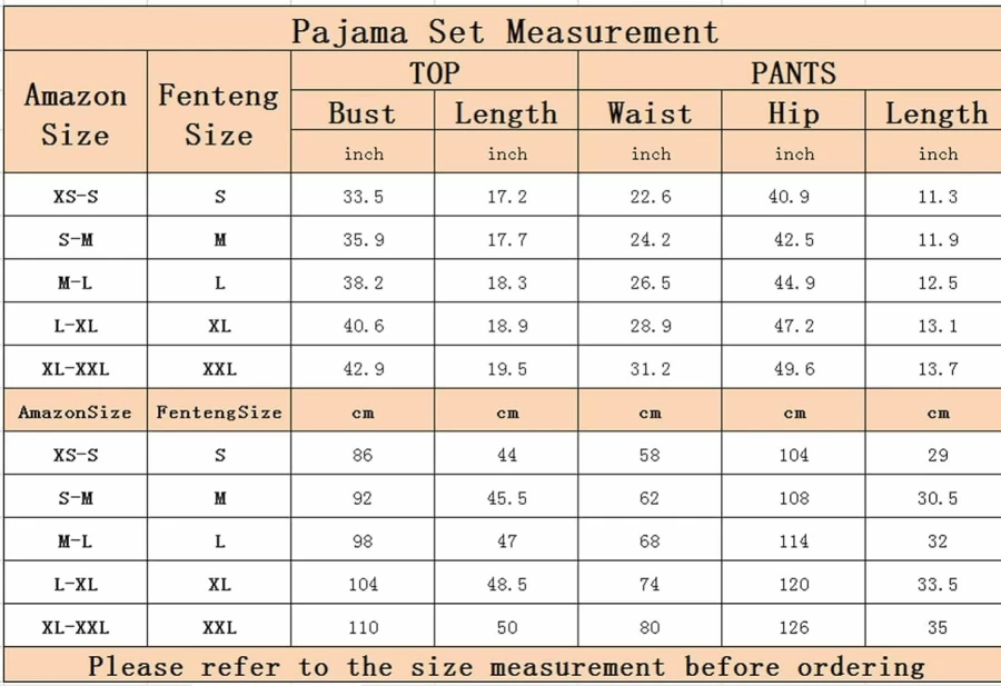 Ft FENTENG Women's Satin Pajama Set - 2-Pack Sleepwear with Cami Top & Elastic Waist Shorts for Comfortable Nightwear